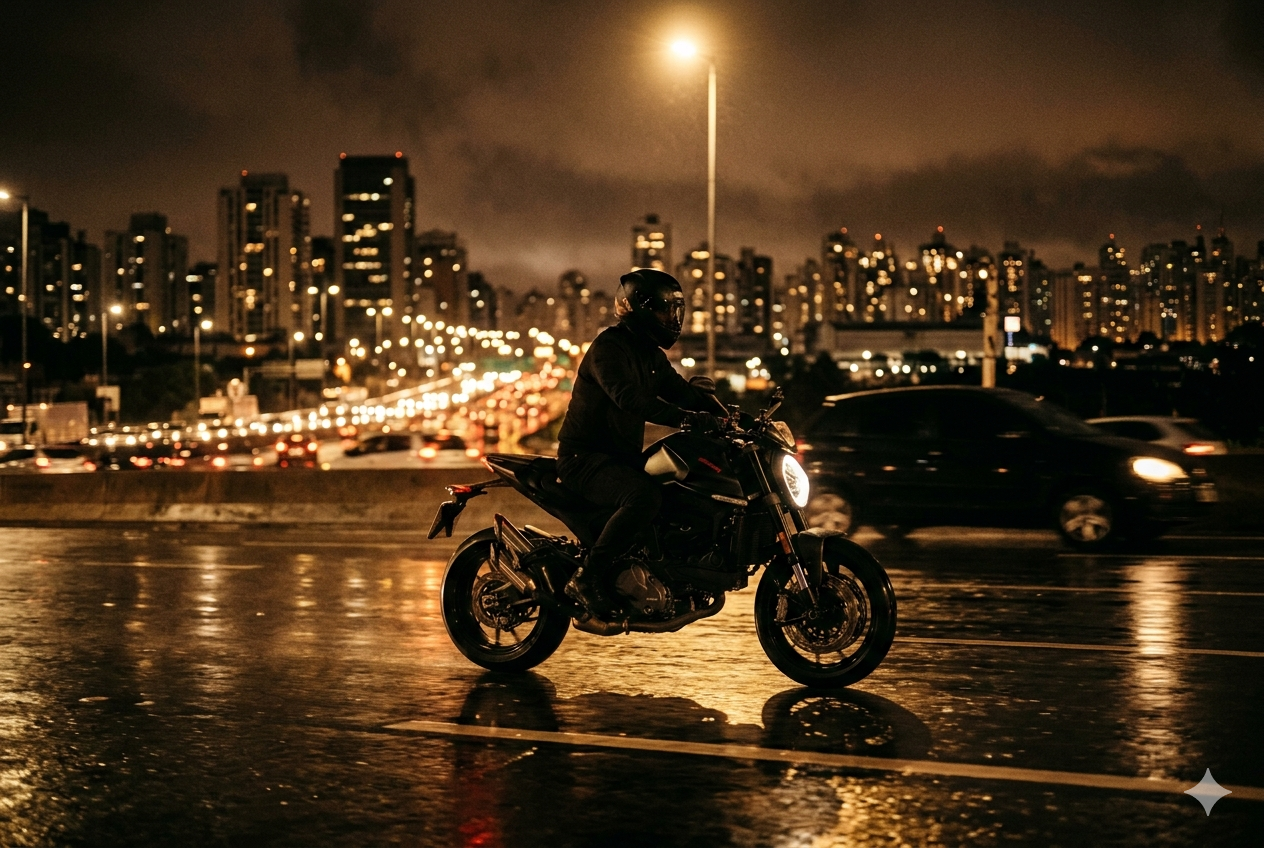 Guincho moto motocicleta SP